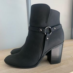 Lulus Black Booties - 8 ½ US